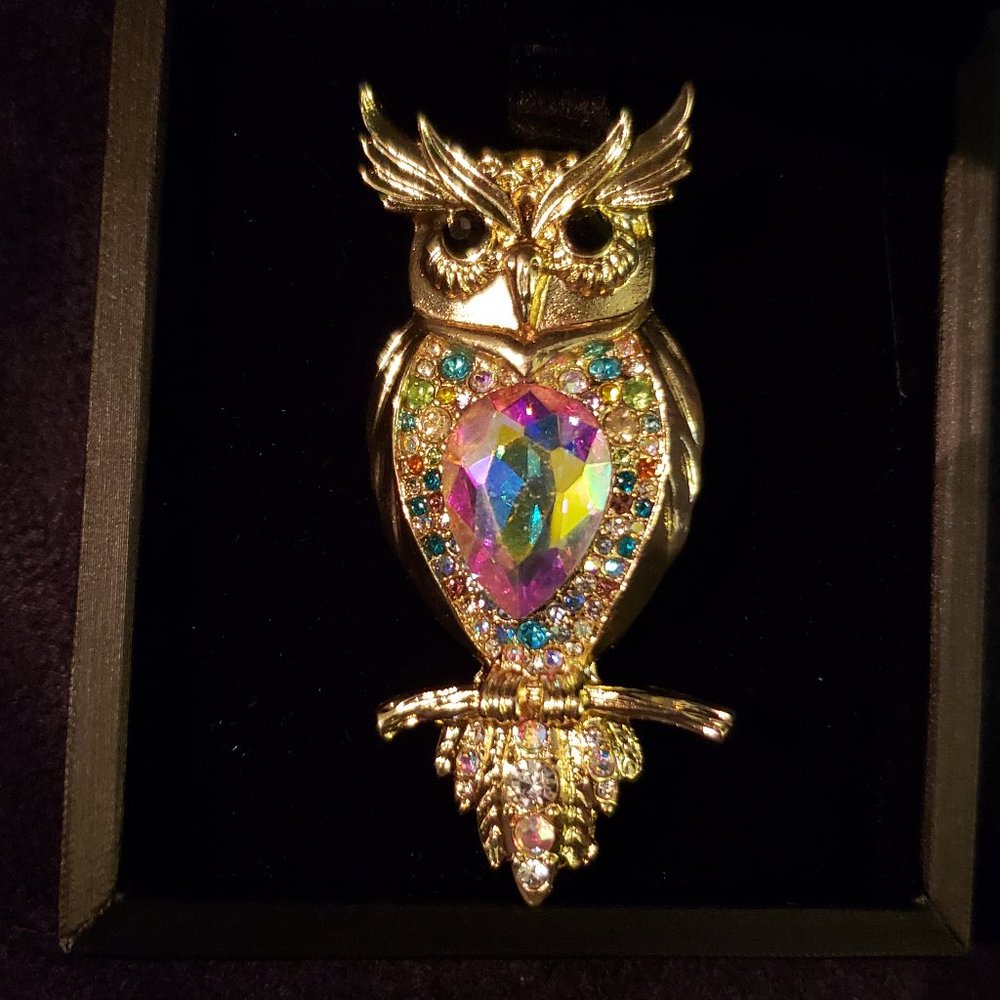 Owl Brooch